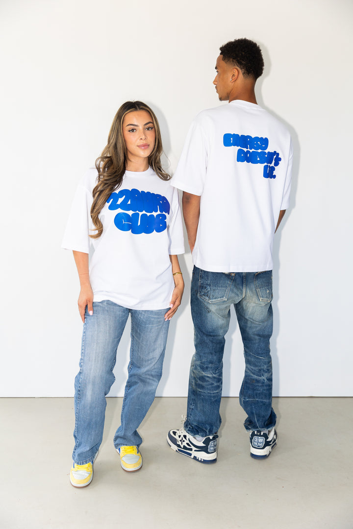 22AURA Oversized Tee - Blue