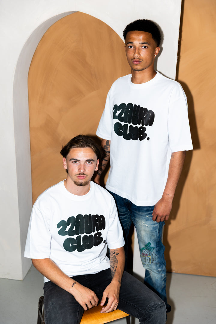 22AURA Oversized Tee – Black