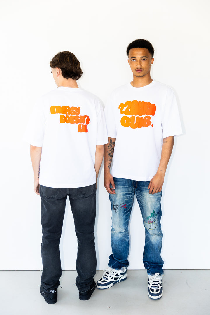 22AURA Oversized Tee – Orange